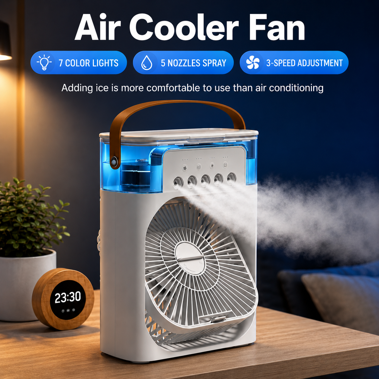 ColdBreezer 3-in-1 Portable Air Cooler